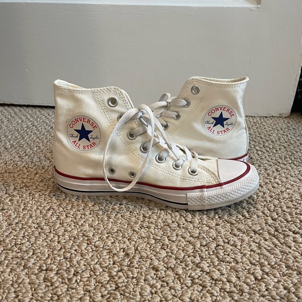 Converse Chuck Taylor Unisex White High Top Shoe